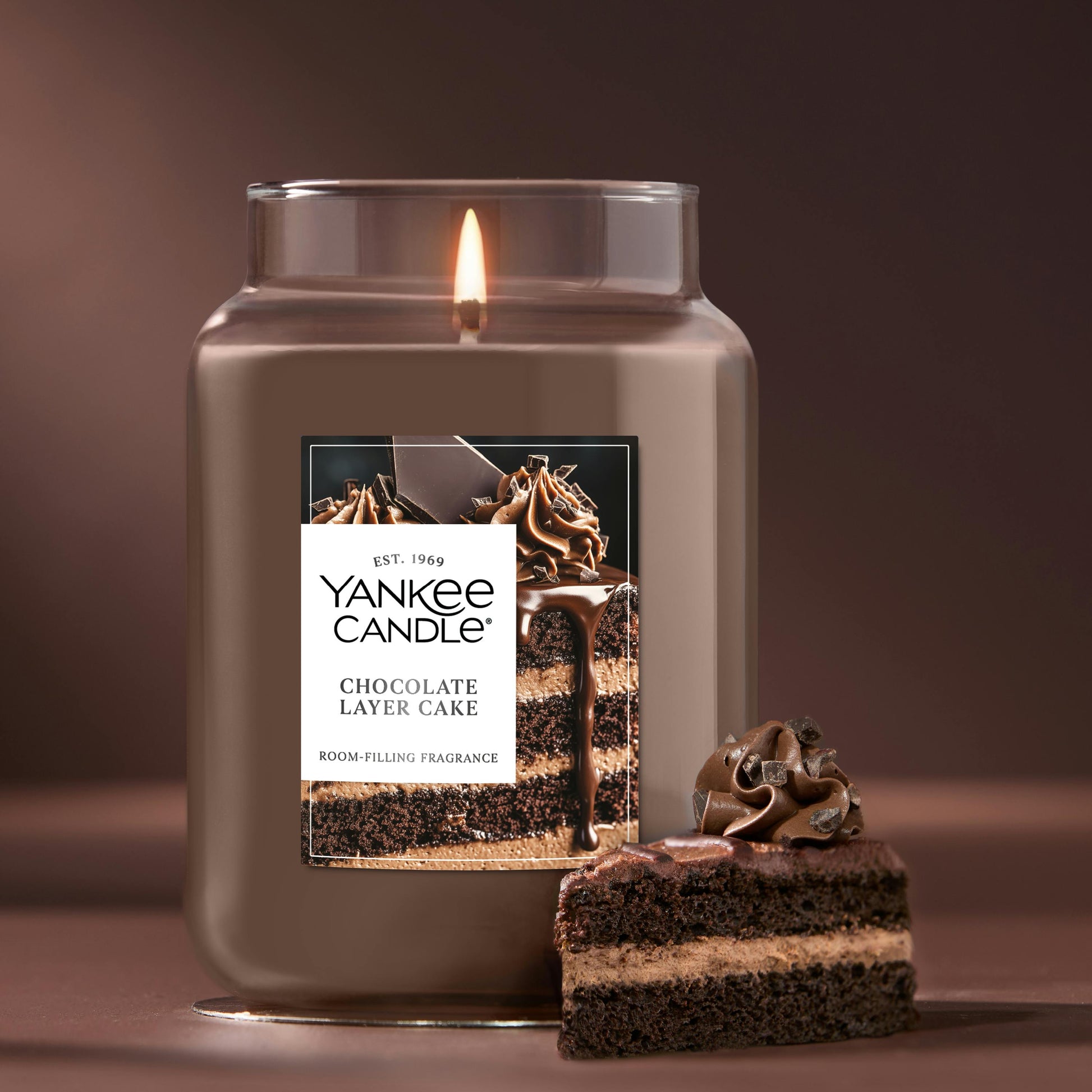 Chocolate Layer Cake Original Large Jar Candle